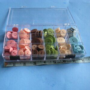 209 Craft or Sewing Buttons Matching S M L
